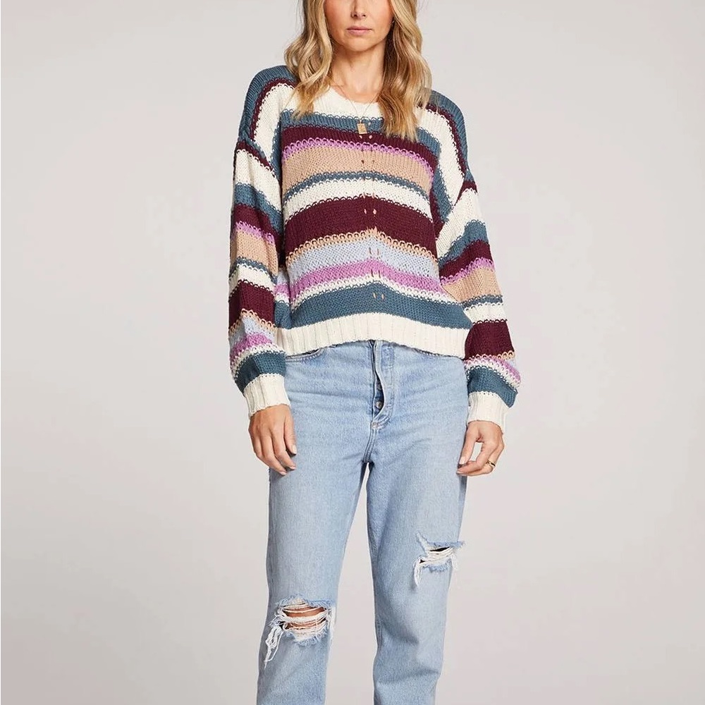 Saltwater Luxe Kimy Knit Sweater - Size S